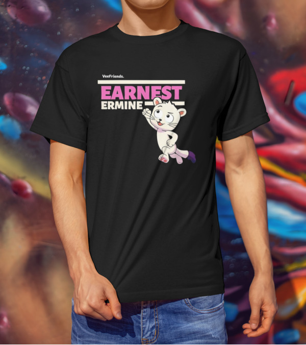 VeeFriends Earnest Ermine Character T-Shirt