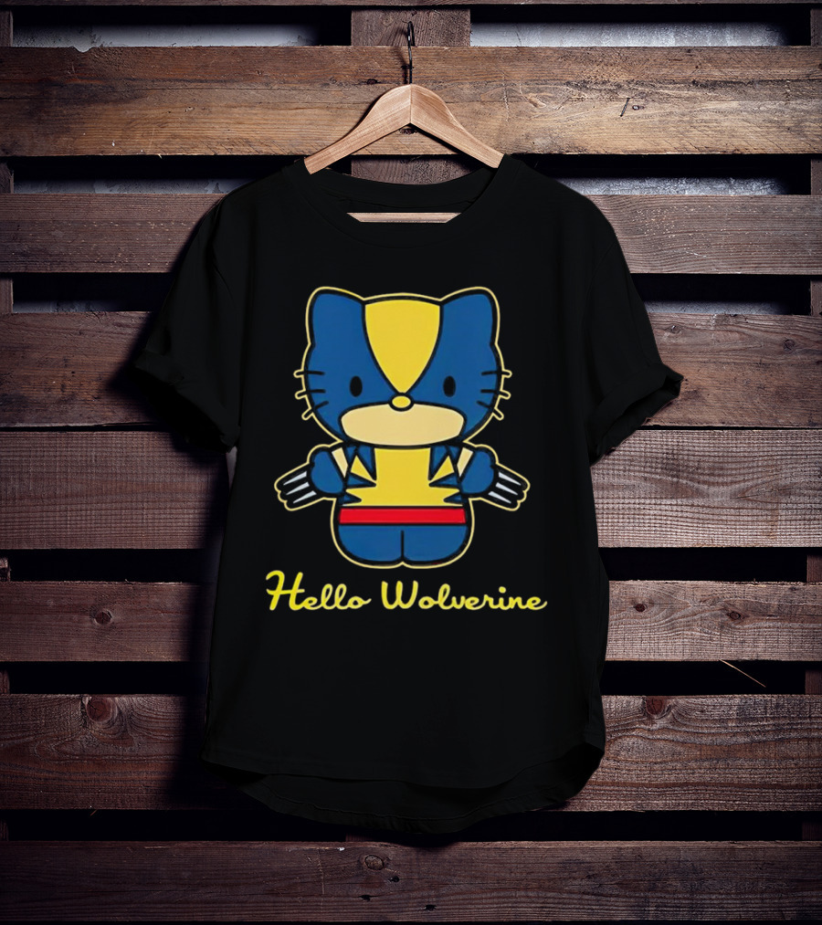 Hello Kitty Wolverine Hello Wolverine T-Shirt