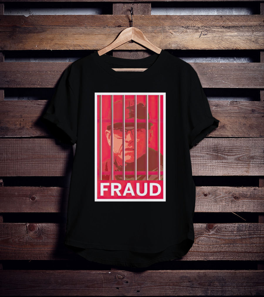 Jim Harbaugh Behind Bars Fraud T-Shirt