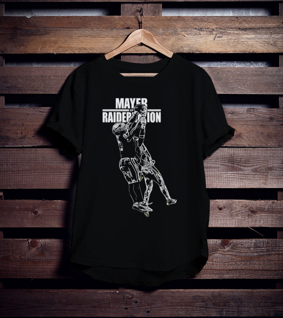 Mayer Of Raidernation Football Action T-Shirt