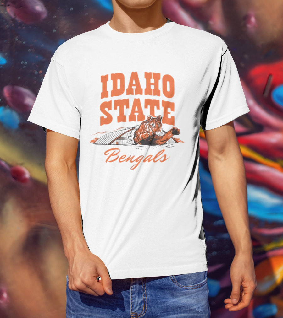 Idaho State Bengals Tiger T-Shirt