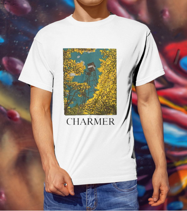 Charmer Fire Watch Tower Golden Foliage T-Shirt
