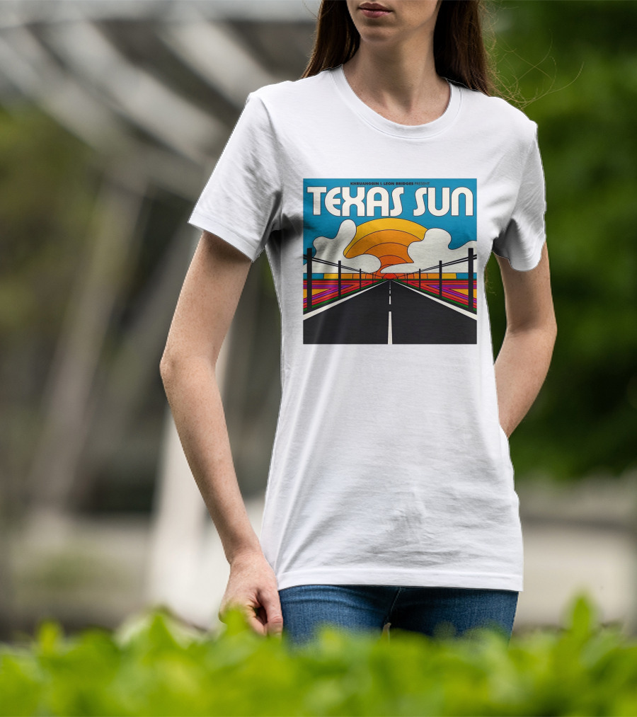 Khruangbin And Leon Bridges Present Texas Sun United State T-Shirt