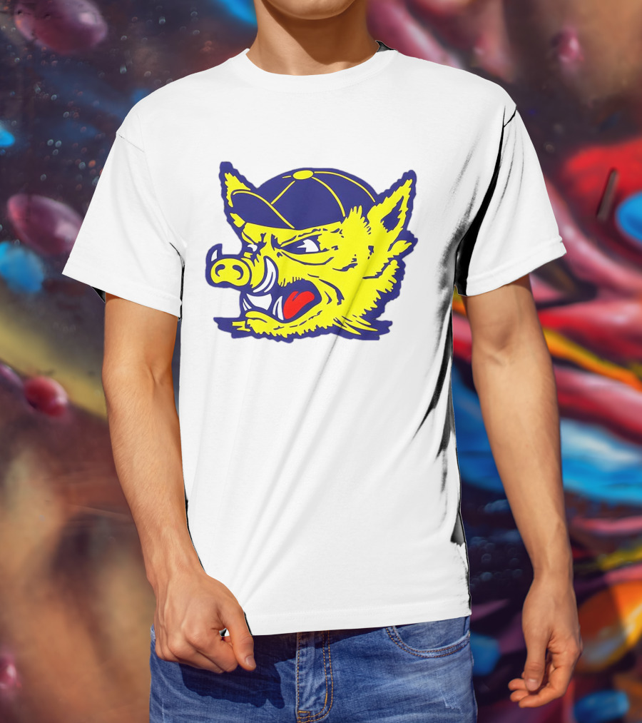 Vamos Javelinas Texas Football Fierce Yellow Mascot T-Shirt