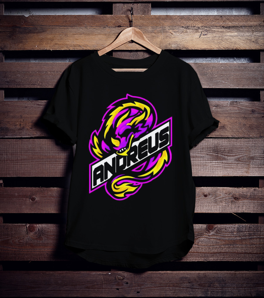 ANDREUS Dragon Logo Aoandreus13 T-Shirt