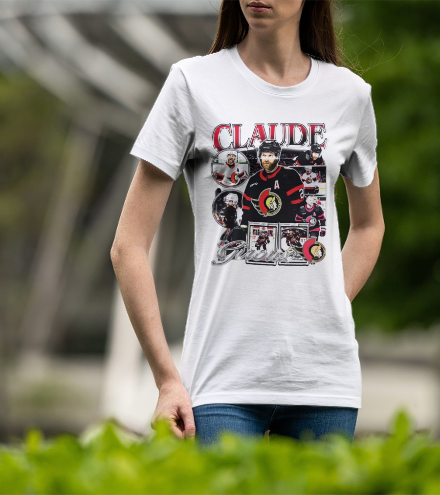 Claude Giroux Ottawa Senators Hockey Player Highlight Montage T-Shirt
