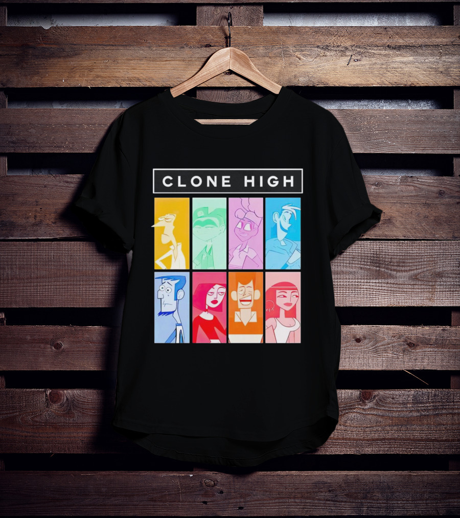 Clone High Characters Color Block Tara Billinger T-Shirt