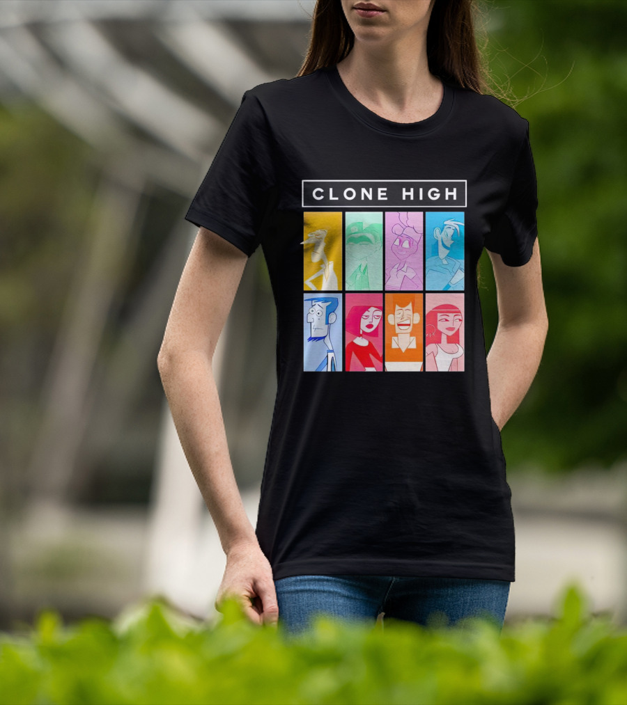 Clone High Characters Color Block Tara Billinger T-Shirt