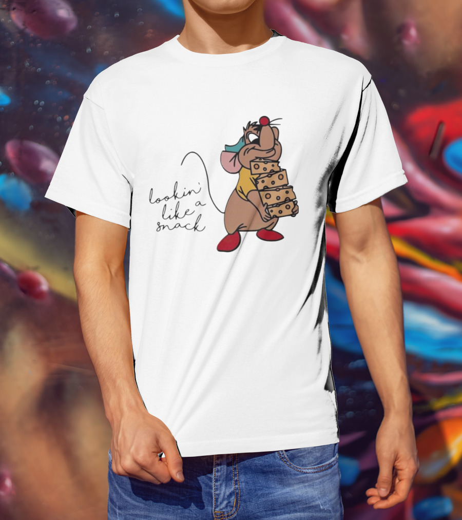 Lookin Like A Snack Jaq And Gus With Cheesy Delight T-Shirt
