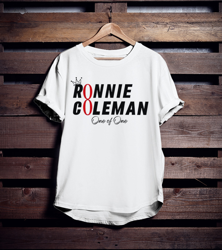 Ronnie Coleman One Of One Crown Icon 8 T-Shirt