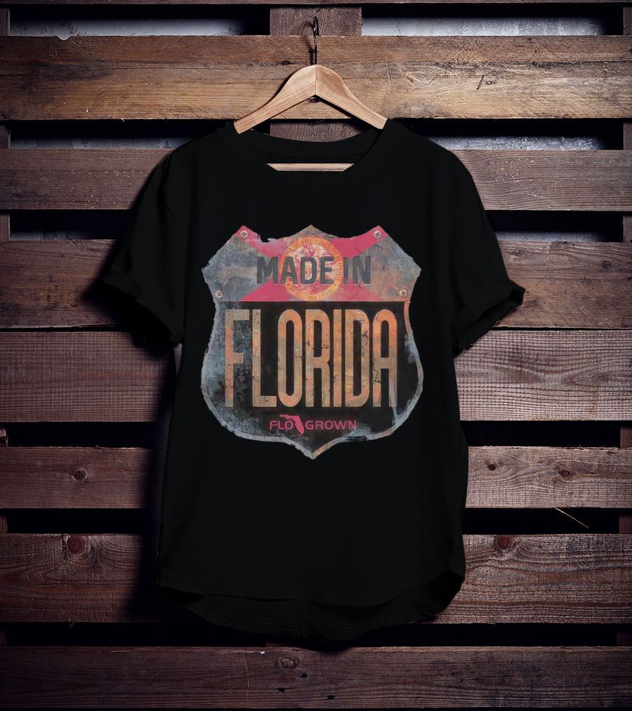 Made In Florida Flo Grown Badge T-Shirt
