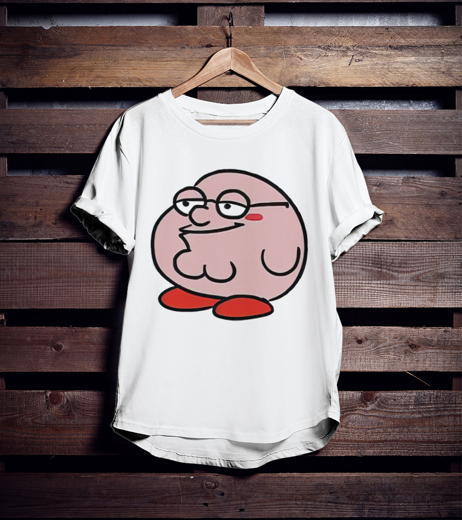 Peter Griffin Kirby Crossover Mashup T-Shirt