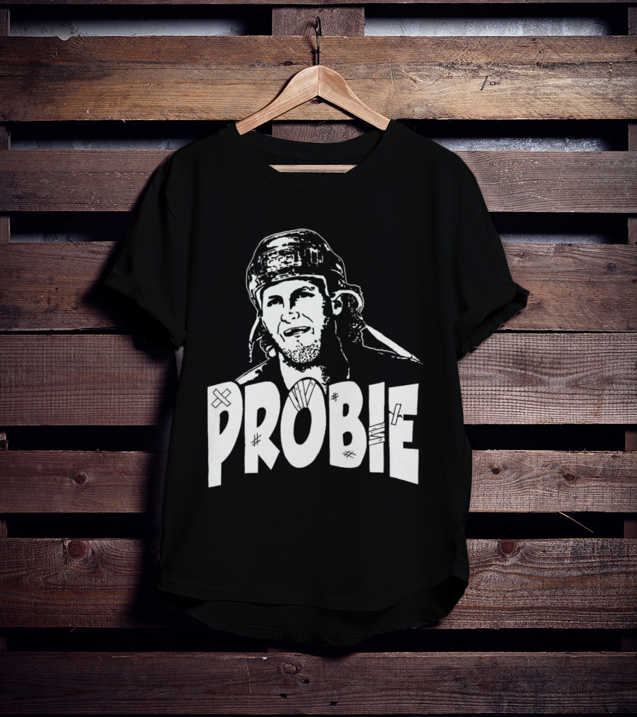 Bob Probert Probie Hockey T-Shirt