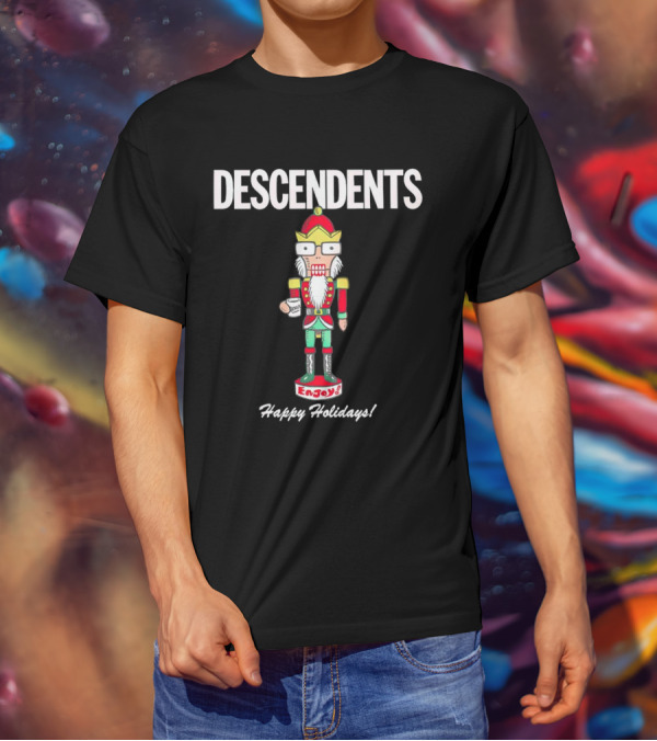 Descendents Milo Nutcracker Enjoy Happy Holidays T-Shirt