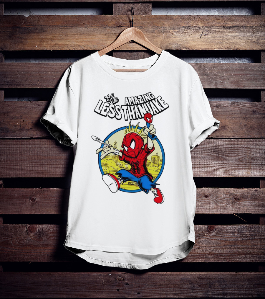 The Less Than Jake Amazing Jake Spider-Man T-Shirt