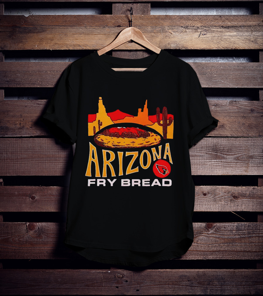 Arizona Fry Bread Arizona Cardinals NFL Desert Scene T-Shirt