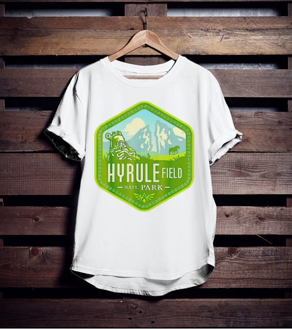 Hiking Wanderlust Hyrule Field National Park T-Shirt
