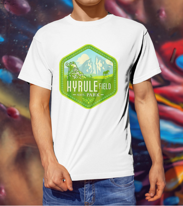Hiking Wanderlust Hyrule Field National Park T-Shirt