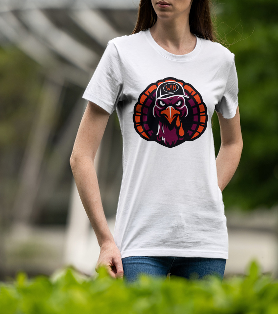 Virginia Tech Hokies Turkey WIN Hat T-Shirt