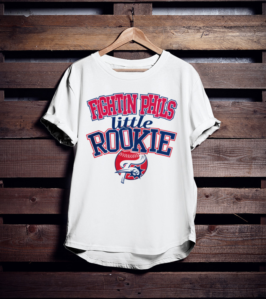 Fightin Phils Little Rookie Baseball Toddler T-Shirt