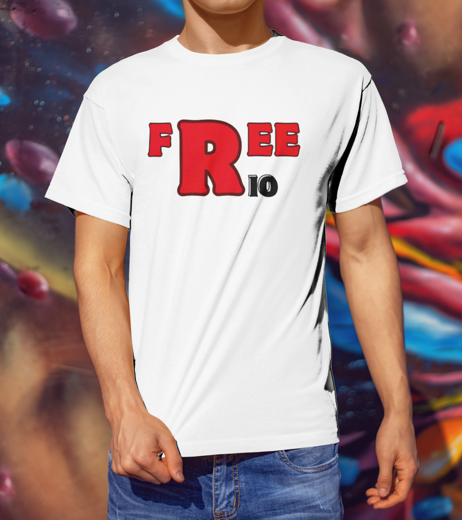 Peeta Mellark Free Rio Da Yung Rose Bold Red Letters T-Shirt