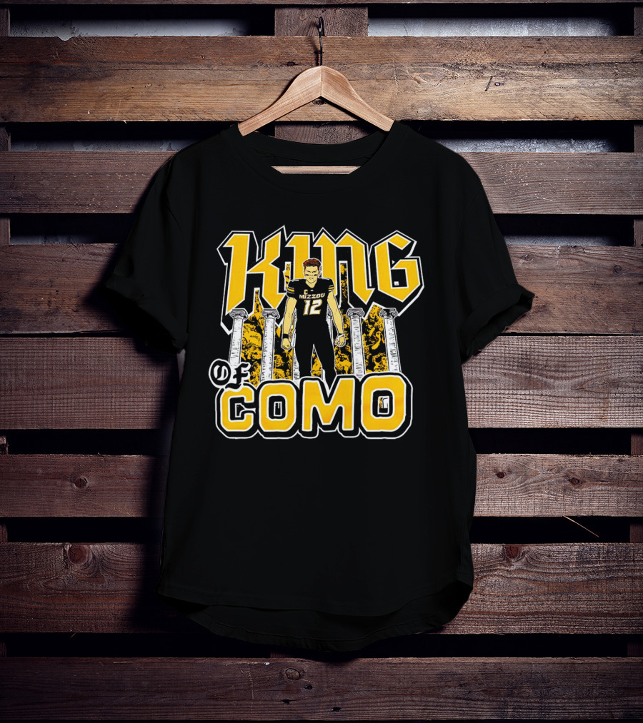 King Of CoMo Mizzou 12 Football T-Shirt