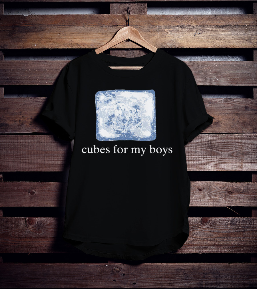Cubes For My Boys Ice Block T-Shirt
