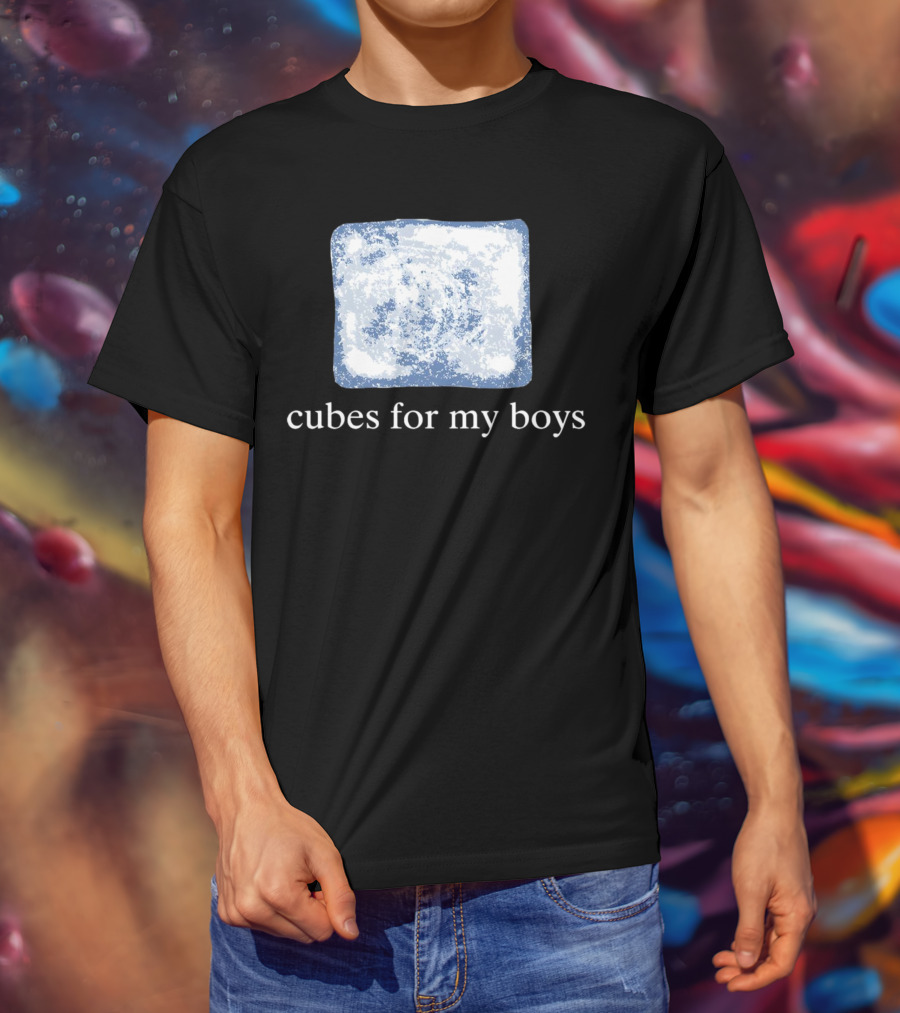 Cubes For My Boys Ice Block T-Shirt