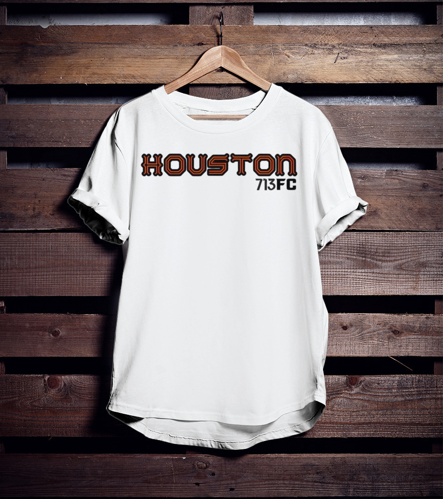 HOUSTON 713 FC Soccer Fan Gear T-Shirt