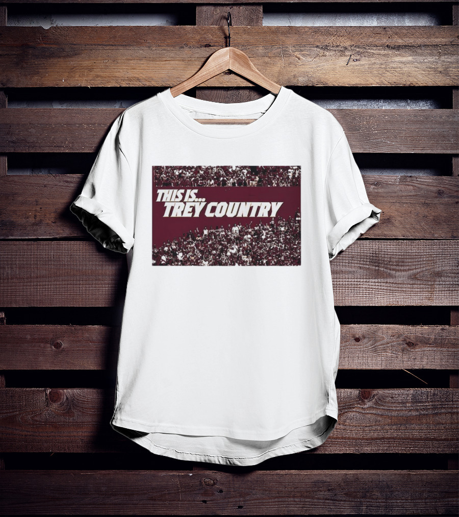 This Is Trey Benson Country Football Fan Crowd Scene T-Shirt