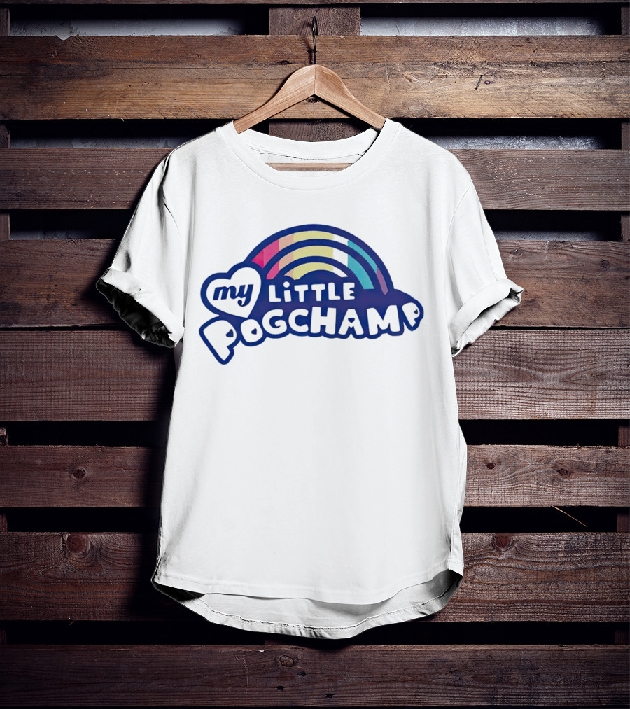 My Little Pogchamp Colorful Rainbow T-Shirt