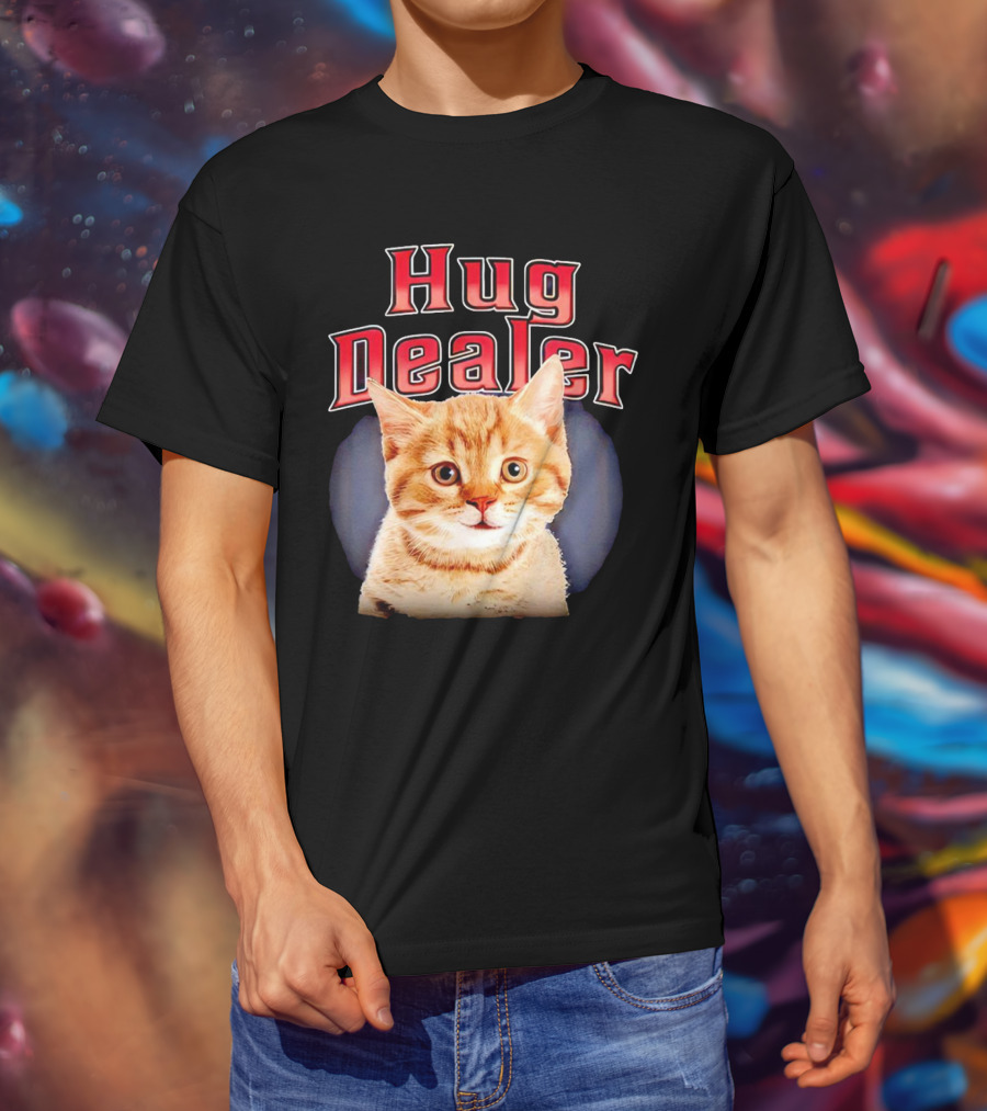 Hug Dealer Cat T-Shirt