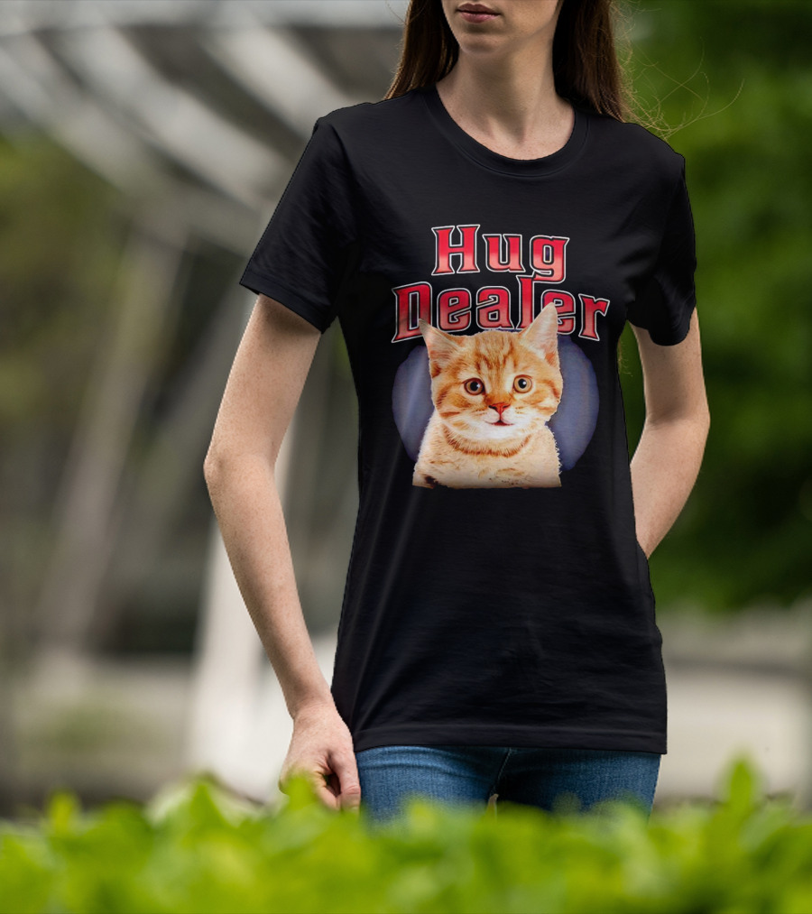 Hug Dealer Cat T-Shirt