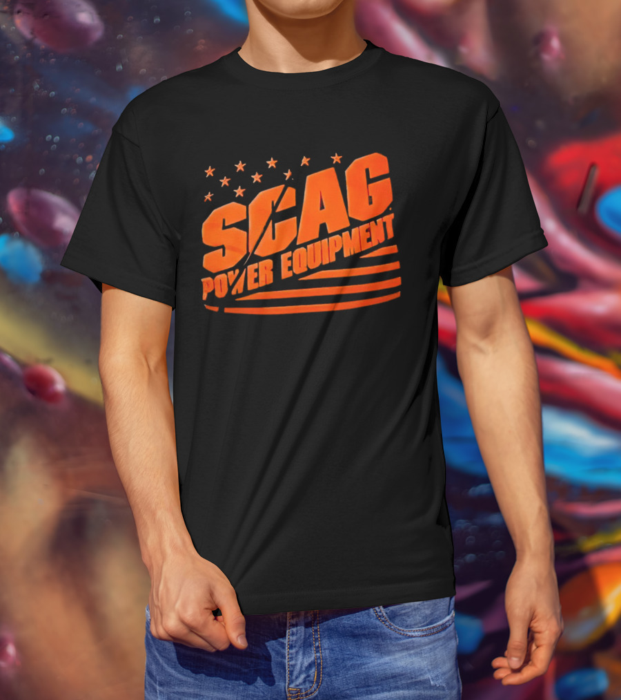 SCAG Power Equipment Flag T-Shirt