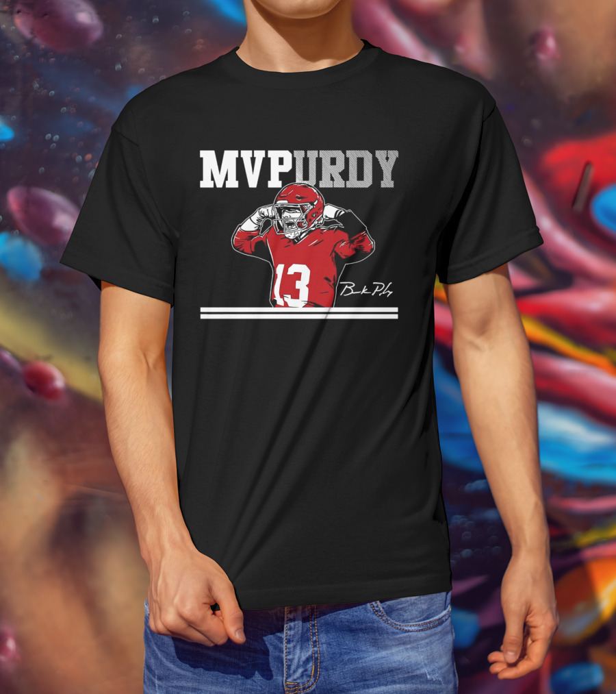MVPurdy 13 Illustration Signature By Bk Pdy T-Shirt