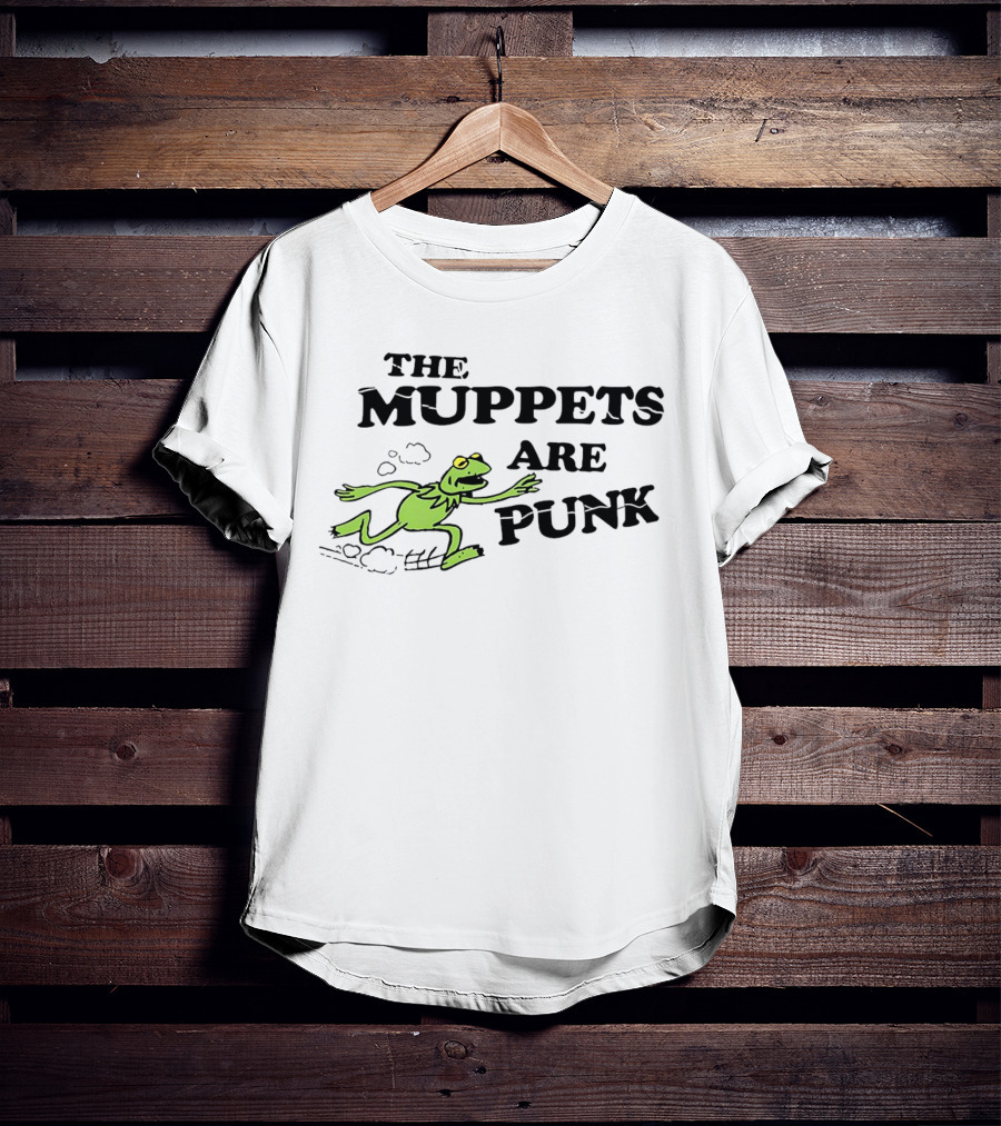 The Muppets Are Punk Kermit Running T-Shirt