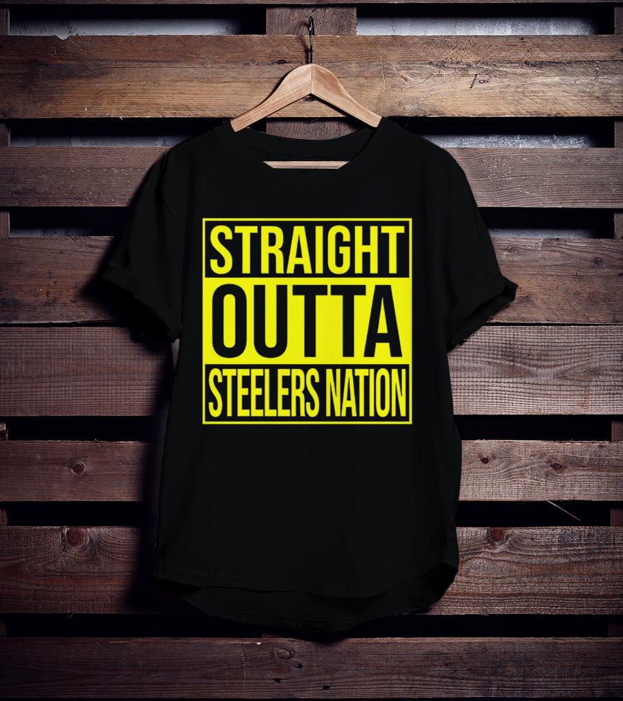 Straight Outta Steelers Nation T-Shirt