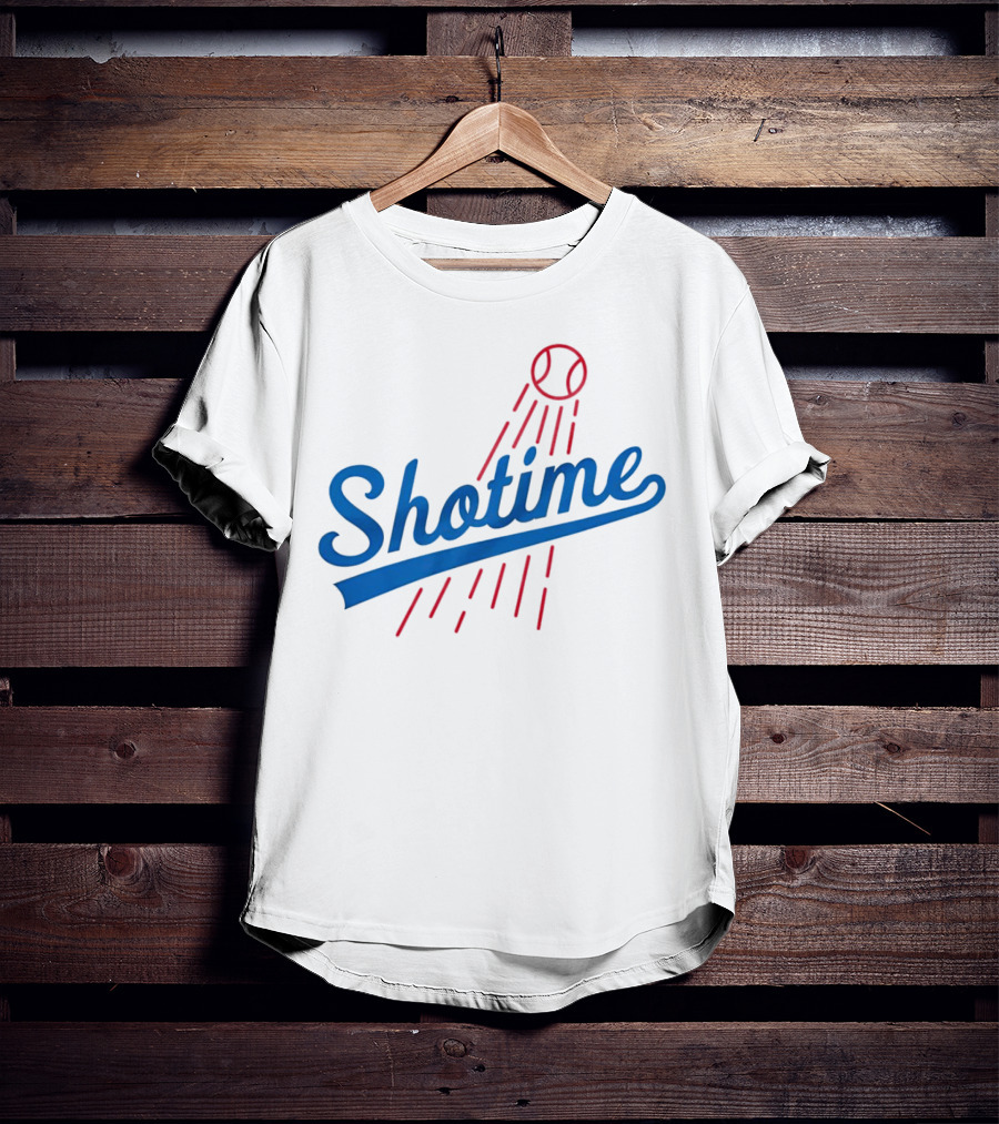 Shotime Baseball Dodgers Los Angeles T-Shirt