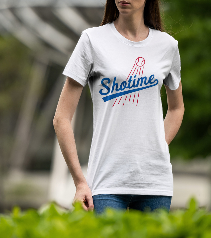 Shotime Baseball Dodgers Los Angeles T-Shirt