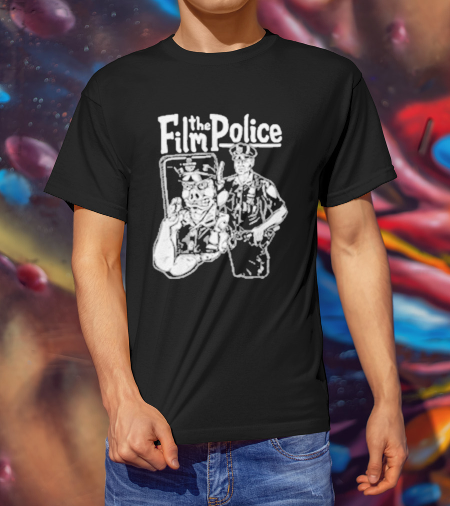 Punkwithacamera Film The Police Olafh Ace Officer Sketch T-Shirt