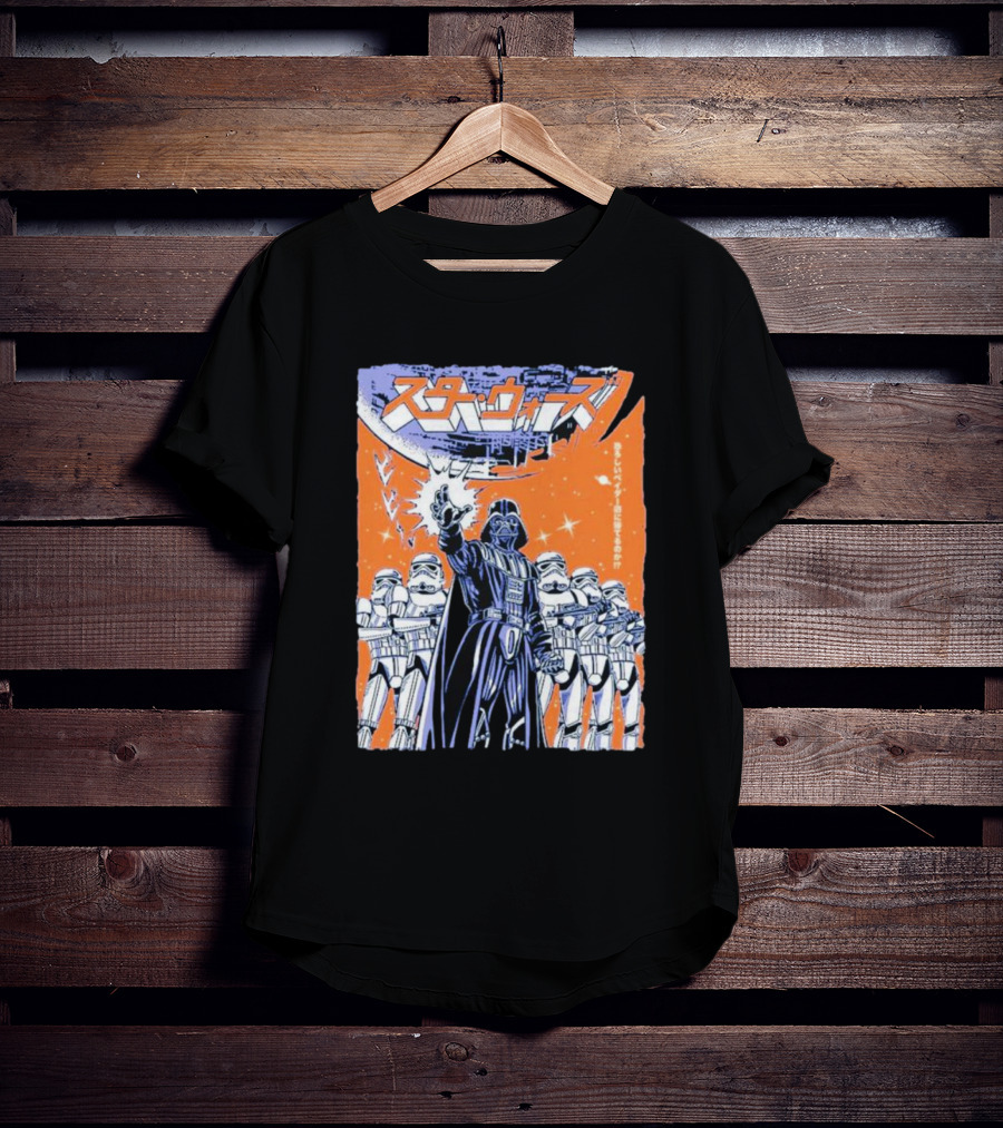 Vader Star Wars Japanese Stormtrooper Ensemble T-Shirt