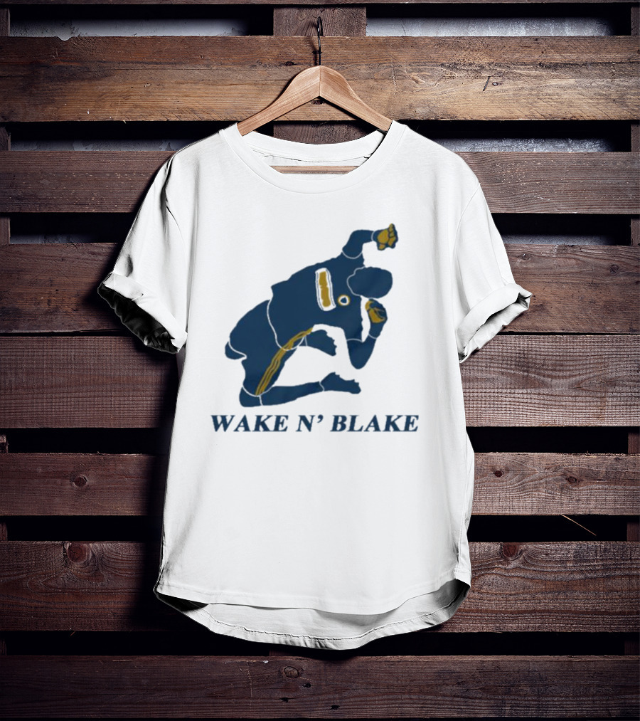 WAKE N' BLAKE Sports Jogging Exercise T-Shirt