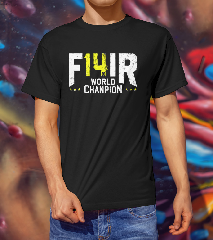 F14IR World Champion 14X Star T-Shirt