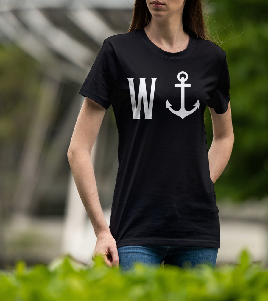 W Nautical Anchor T-Shirt