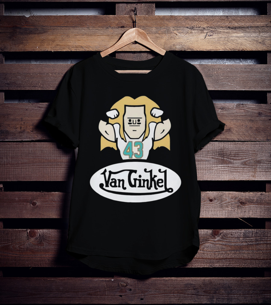 Van Ginkel 43 Cartoon Character With Muscles T-Shirt