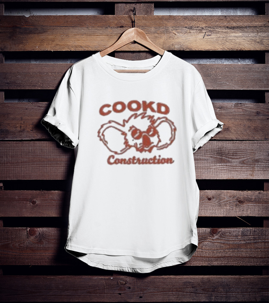 Cookd Construction Koala T-Shirt