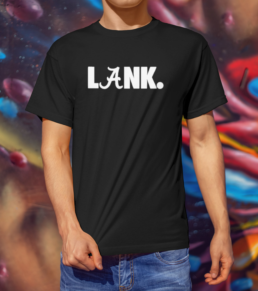 LANK Alabama Crimson Tide Inspired Typography T-Shirt