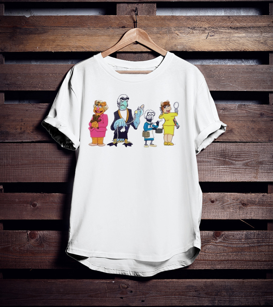 Golden Girls Muppets Characters Mashup T-Shirt