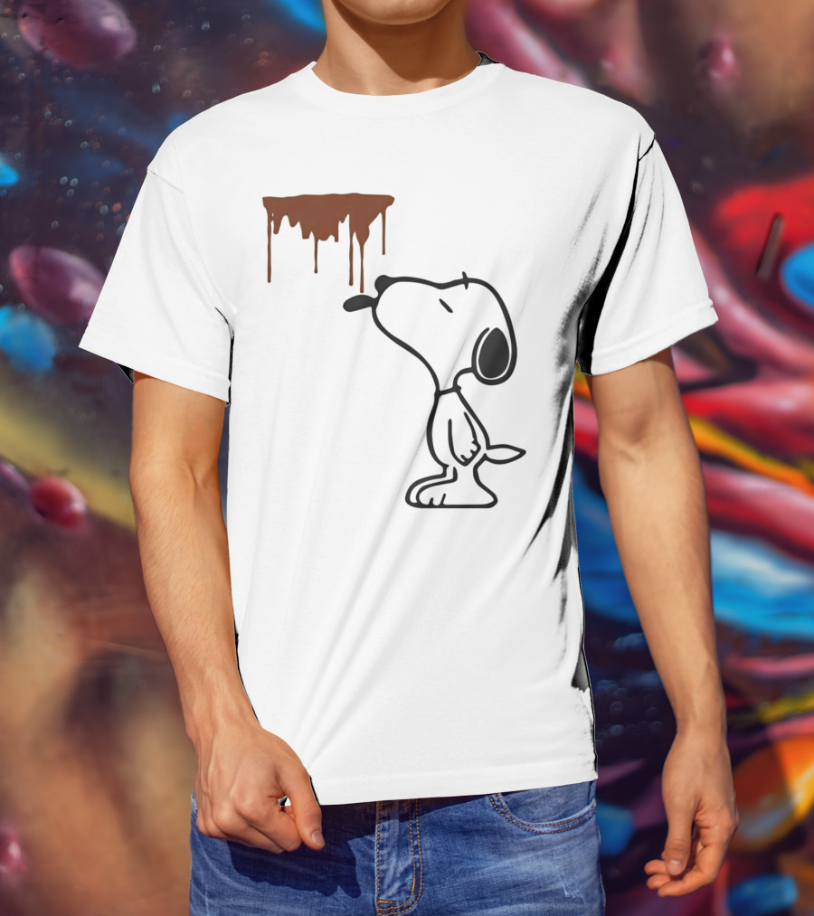 Snoopy Enjoys Dripping Coffee T-Shirt