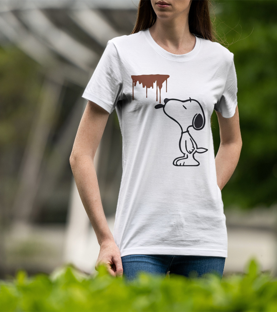 Snoopy Enjoys Dripping Coffee T-Shirt